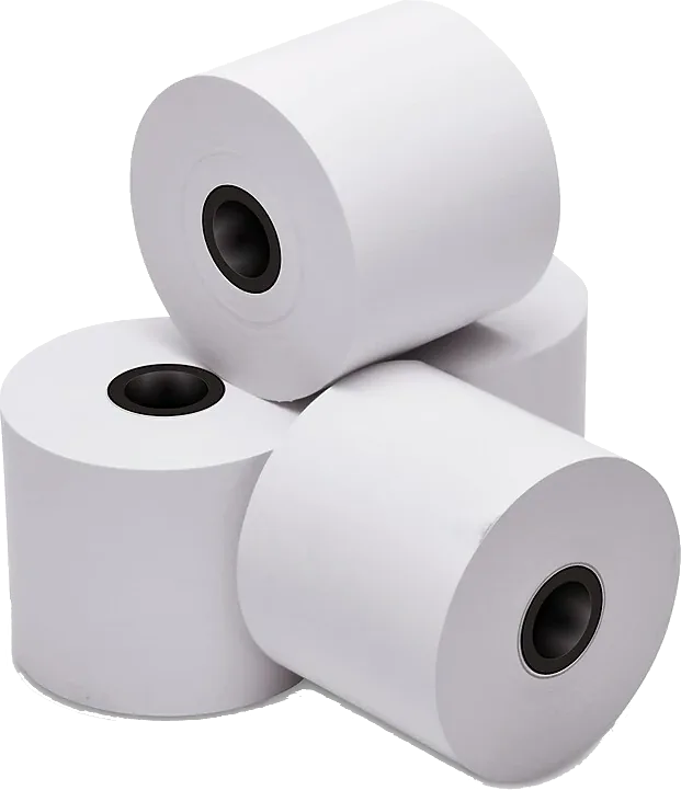 3″ × 215′ Thermal Paper Rolls, 50 rolls per box